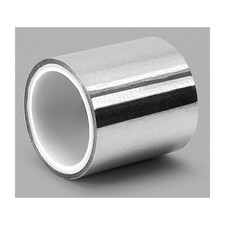 3M 433L Foil Tape,1 in x 5 yd,Aluminum 45K242