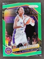 2025 Panini WNBA Prizm AZURA STEVENS Green Prizm #64 Los Angeles Sparks
