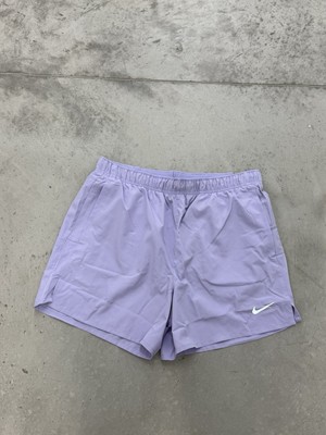 Nike Challenger Shorts 5 Inch - LARGE Hydrangeas Lilac - Running Dri DV9363-515