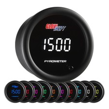 Glowshift Digital Egt Pyrometer Exhaust Temp Gauge Kit W Probe Sensor 10 Color Glowshift Digital Egt Pyrometer Exhaust Temp Gauge Kit W Probe Sensor 10 Color