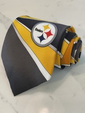 Pittsburgh Steelers NFL Football Tie 58.5 x 3.75 Sports End Zone Touchdown Teams