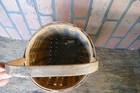 antique primitive original salmon paint egg basket 8 inch diameter 9 1/2 side — photo 5