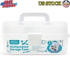 Multi-Purpose Storage Organizer Case Jewelry Arts Crafts Makeup Supplies New