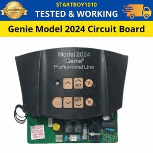 Genie Model 2024 Circuit Board Garage Door Opener Intellicode Sequencer
