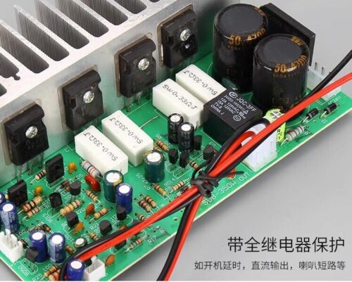 Placa amplificador de subwoofer 350W mono hágalo usted mismo subaltavoz AC24-28V - Imagen 4 de 9