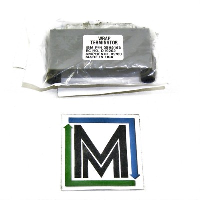 IBM Amphenol 05H9163 SCSI 3 Wrap Terminator