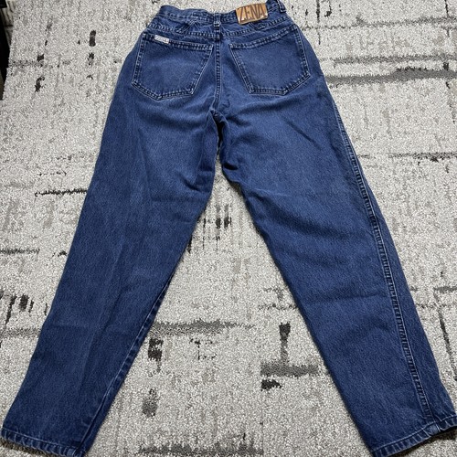 Jeans Zena Tappered Vintage Años 80 y 90 Talla 9 Botón Mosca Mamá Jeans - Imagen 8 de 10