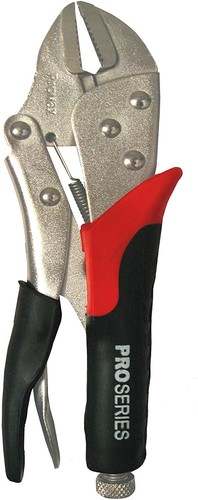 PROMAX Professional Series Straight Jaw Locking Grip Pliers, 7″ Made By: PROMAX