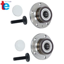 For VW Jetta GOLF Passat Beetle Audi Q3 32mm Pair of  Rear Wheel Bearing Hub