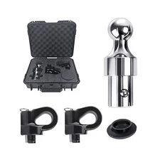 60692 Gooseneck Hitch Gooseneck Ball OEM Puck System Kit Fit for Ford F250 F3...