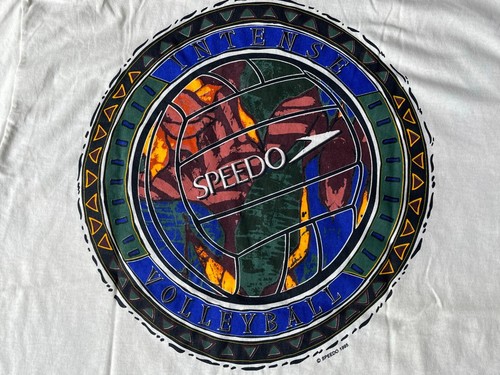 Vintage 1995 SPEEDO Single Stitch INTENSE VOLLEYBALL Shirt Mens XL NEW with Tag - Picture 9 of 11