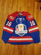 Mens Under Armour 2016 Ryder Cup Hazeltine Small Hockey Jersey NEW Shirt GOLF 