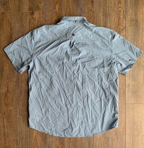Camicia da uomo Prana Hiking Trail outdoor S/S abbottonata taglia 2XL XXL - Foto 3 di 9