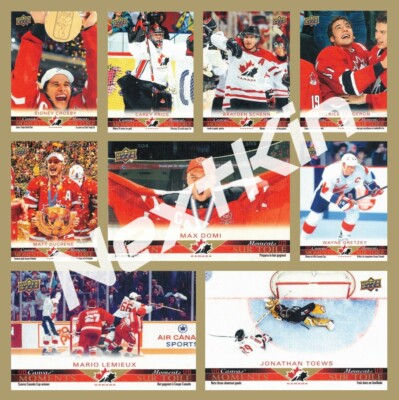 2021-22 UD TIM HORTONS Canvas Moments Set #1-15 U PICK LIST FREE COMB SHIP
