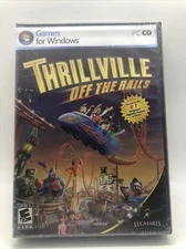 Video Game PC Thrillville Off the Rails Games For Window New Sealed