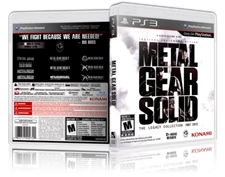 Metal Gear Solid: The Legacy Collection - Replacement PS3 Cover and Case.NO GAME