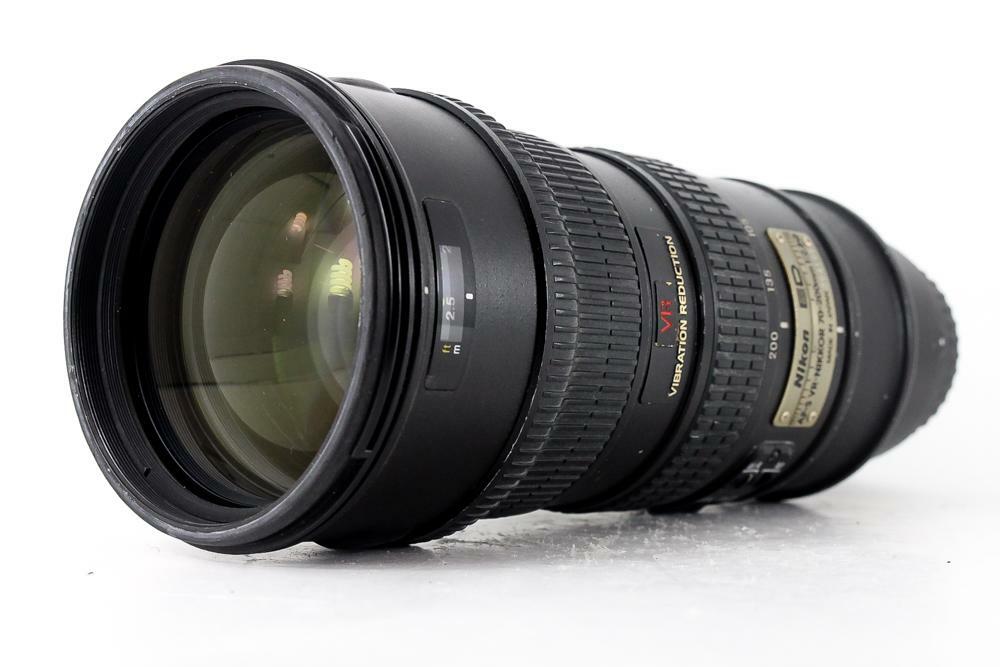 Nikon AF-S NiKKOR 70-200mm f/2.8G IF-ED VR Lens | eBay