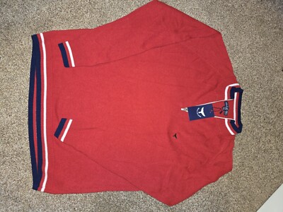 Men's Whale Of A Time Quarter Zip Jumper Size 2XL Bnwt UK