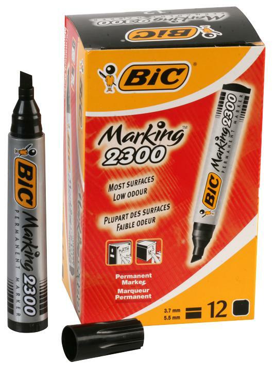 MARKERS PERM 12PK BLACK - 820926-image