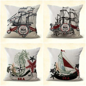 nautical pillow cases