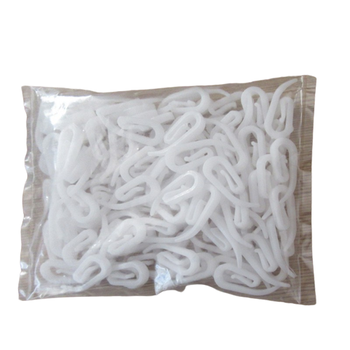 Nylon Curtain Hooks Hook for Ring Header White Plastic Multiple
