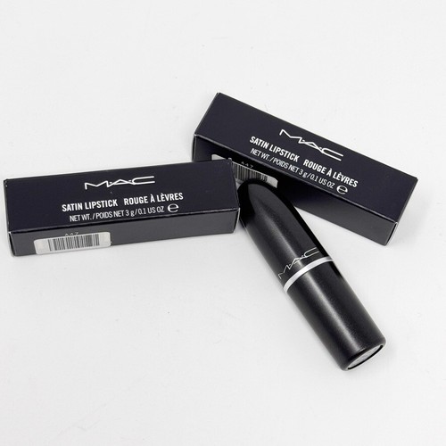 2 Tubes of MAC Satin Lipstick Shade CYBER 805 Full Size NEW in box - Picture 7 of 7