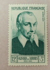 3G-Timbre France YT  946 neuf ** année 1953 "Olivier de Serres"