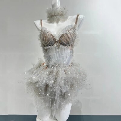 Sexy Women Performance Stage Wear Sparkly Mesh Costume Party Rave Outfits | eBay Sexy Women Performance Stage Wear Sparkly Mesh Costume Party Rave Outfits | eBay