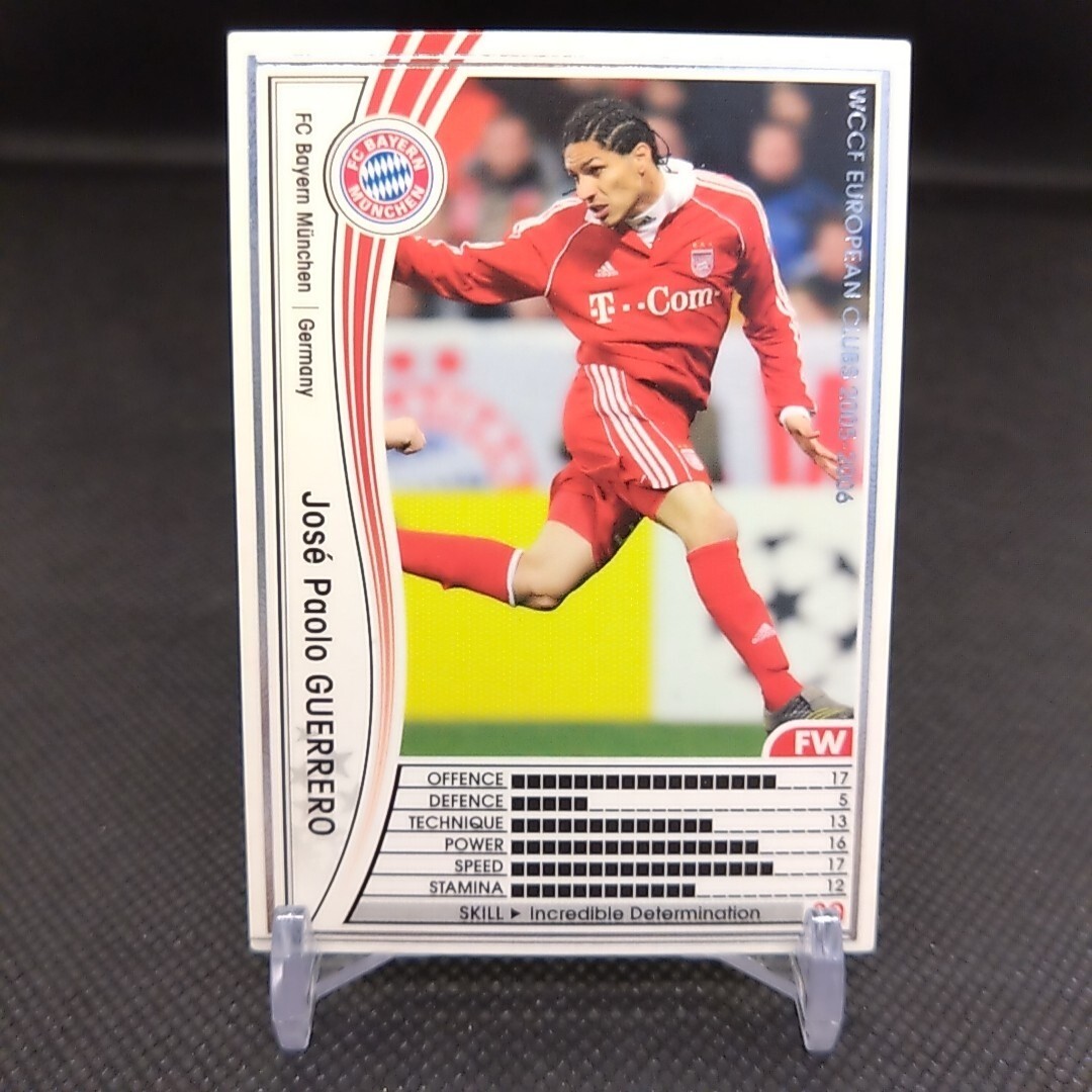 Jose Paolo Guerrero No.141 WCCF Football Soccer card Sports TCG