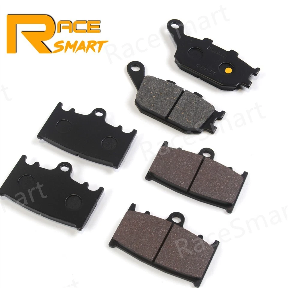 Front Rear Brake Rotors Discs + Pads For Suzuki Bandit 1250S GSF1250S 2012-2015 — 第 3/4 张图片