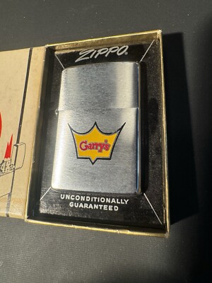 Zippo Vintage 1974 Garry s Ungezündet/Neu