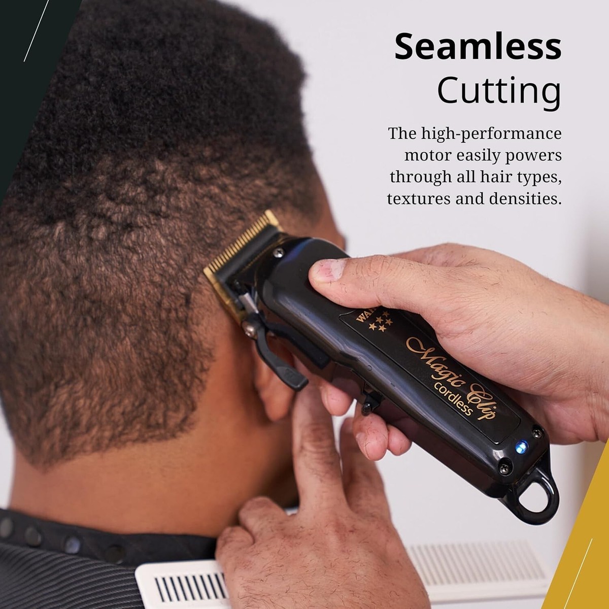 マジッククリップ Wahl Professional 5 Star Magic Clip Cordless Clipper - Black