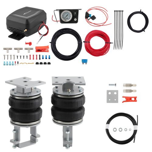 Air Spring Bag Suspension Kit + Compressor For Ford Ranger Mazda BT-50 2012-2020 - Picture 1 of 22