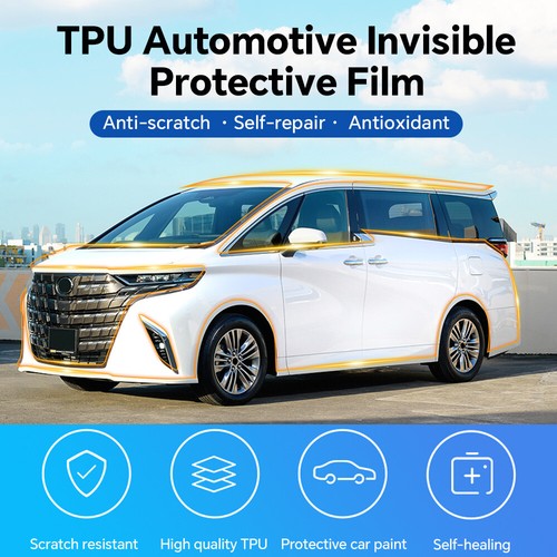 Rearview Mirror Precut Paint Protection Film PPF TPU For Toyota Alphard 2024-UP - Picture 4 of 20