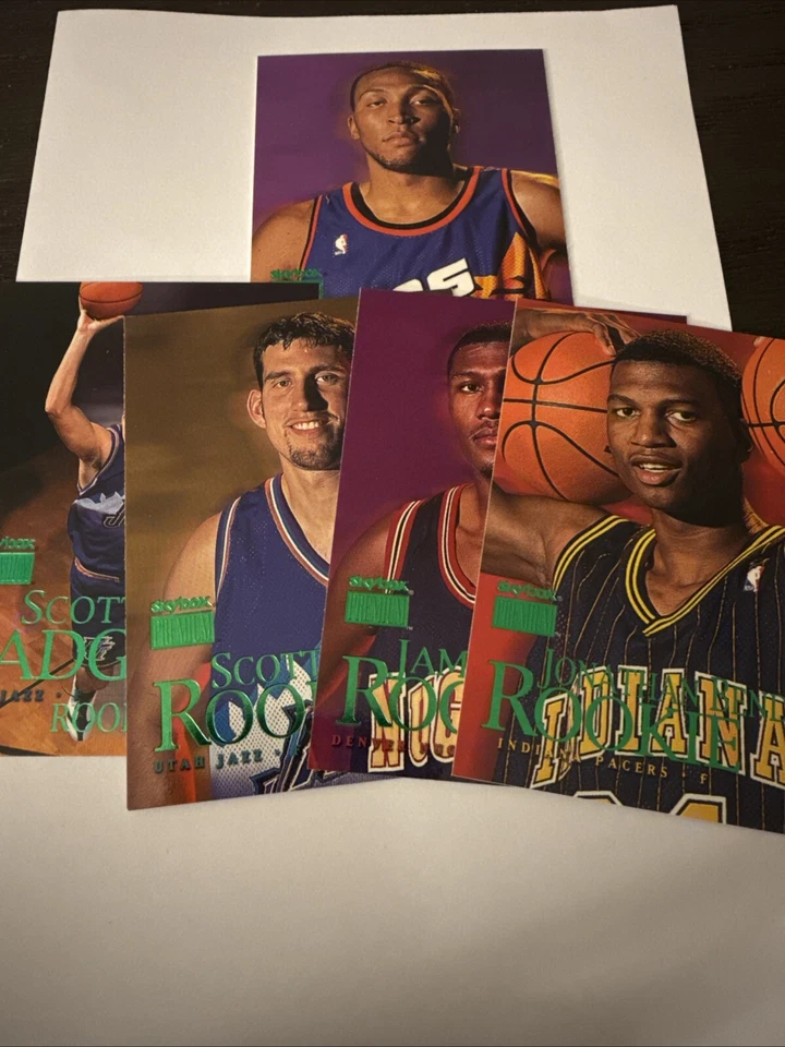 Lote de 35+ tarjetas de baloncesto premium Skybox 1999-2000 - novatos y HOFers Foto 3 de 4
