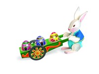 Trutru Animals Easter Bunny Wheelbarrow Egg Holder European 3d Puzzle Diy Cra... on sale Trutru Animals Easter Bunny Wheelbarrow Egg Holder European 3d Puzzle Diy Cra... on sale