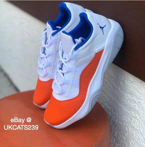 Jordan 11 best sale low orange trance