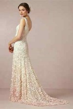 Theia Emma Gown dress the Decade Collection Anthropologie BHLDN US12-14