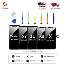 HD Incell Screen For iPhone XR X XS Max 11 LCD Display 3D Touch Screen Digitizer