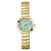 Guess Laguna Armbanduhr Analog FüR Frauen Stahl Farbe Gold GW0871L2