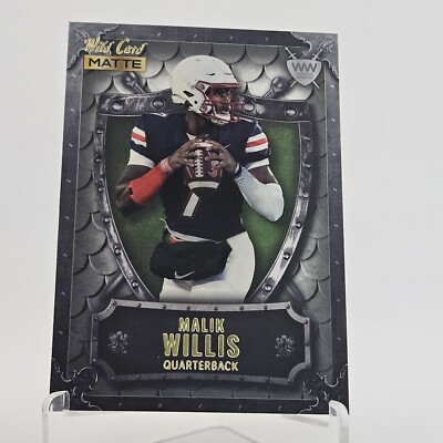2022 Wild Card Matte SP Exclusive - Weekend Warrior Football White/Red...