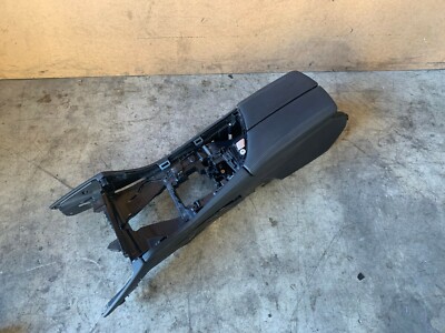 BMW 2011-2016 F10 STITCHED LEATHER CENTER CONSOLE ARMREST ARM REST OEM 37K