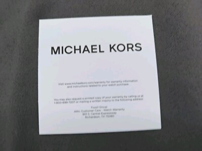 Michael Kors White Silver Logo Watch Box Pillow And Care  display picture 3