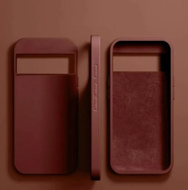 Funda de silicona original de lujo para Google Pixel 8 7 6 Pro 7A 6A cubierta a prueba de golpes Foto 2 de 4