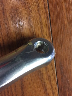 Manivelle Vélo Hanabishi – 52 Dents – 9/16 – Chaîne 1/8 – Piste – Vintage Japon