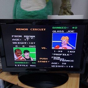 USED FC Mike Tyson's Punch Out 1987 Boxing NES Famicom Nintendo