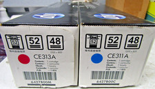   2 NEW GENUINE HP 126A LASERJET INK CARTRIDGE CE313A CE311A MAGENTA CYAN LOT 2