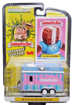Garbage Pail Kids GREEN LIGHT Retail Ice Cream Trailer Sandy 54090-D