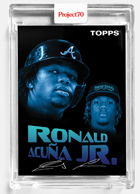 ゲームセンター・ゲームカード RONALD ACUNA JR Topps Project 70 Ronald Acuna Jr #929 Michael AIR Jordan CGC