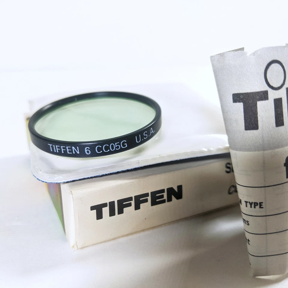 NEW TIFFEN CC05G GREEN Series 6 VI Camera Filter - 41mm 1.6in  DROP-IN - USA - Image 4 of 4